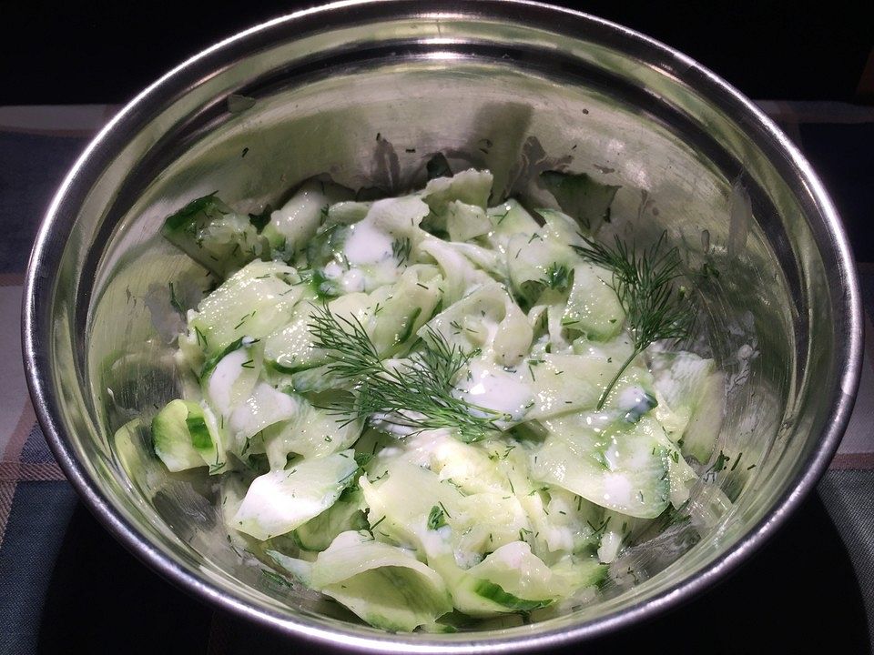 Gurkensalat mit Joghurt von Nicoise | Chefkoch