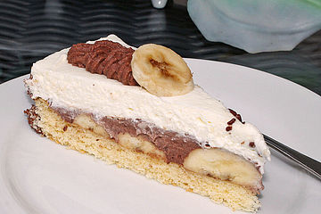 Bananen - Schoko - Torte
