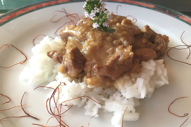 Schweinegeschnetzeltes Bananarama von maulwürfin| Chefkoch