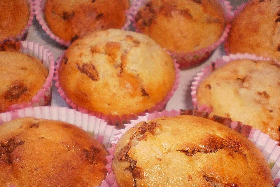 Bananen - Muffins