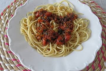 Spaghetti al olio