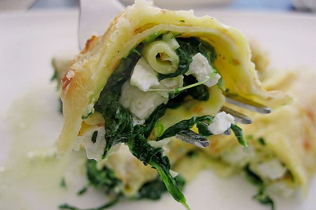 Spinatpalatschinken von Claudia82| Chefkoch