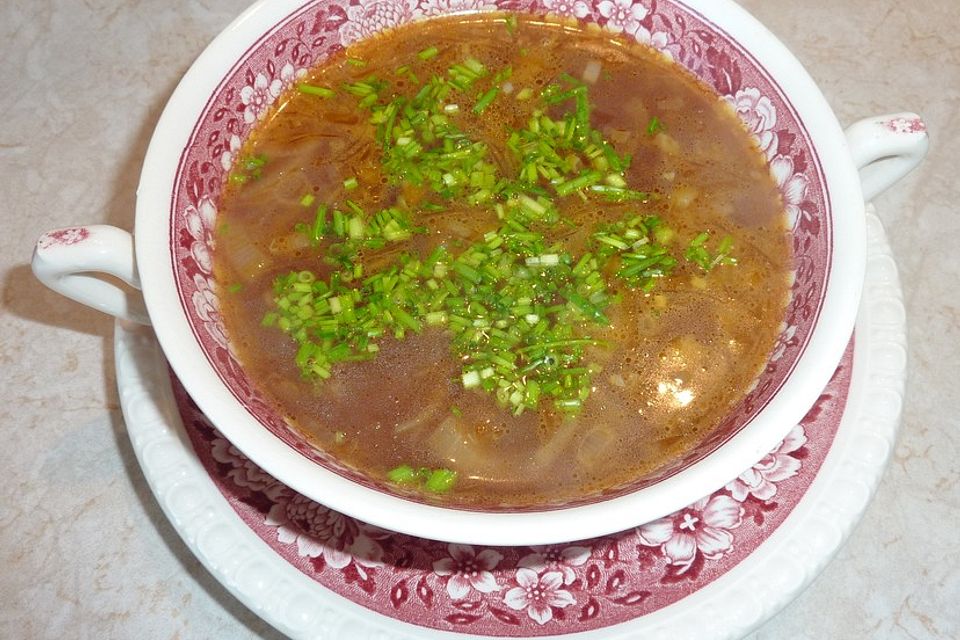 Zwiebelsuppe