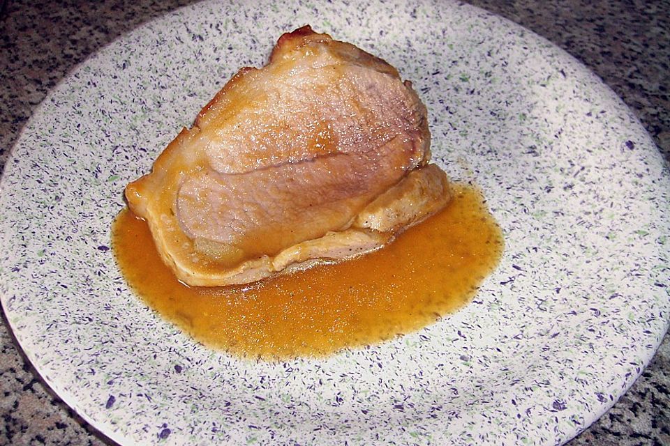 Krustenbraten mit Knoblauch
