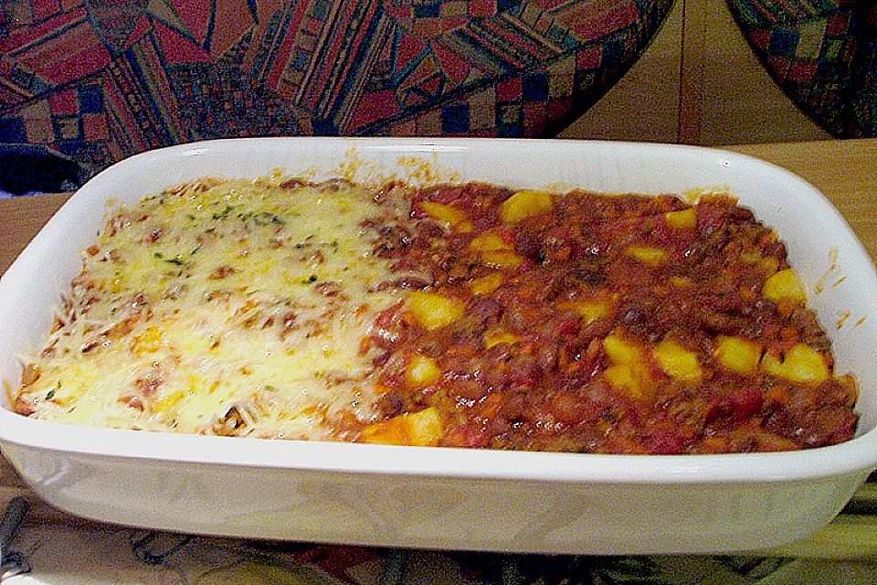 Chili con Carne - Auflauf