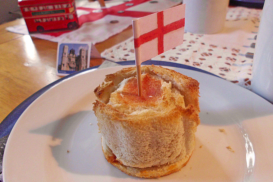 Tomato and Pepper Summer Pudding