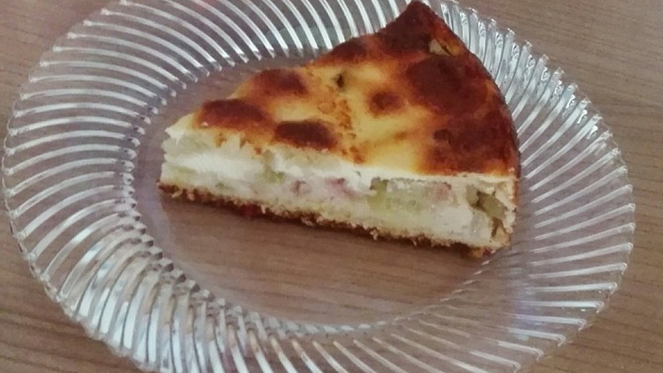 Rhabarberkuchen mit Schmandguss von Alwine71