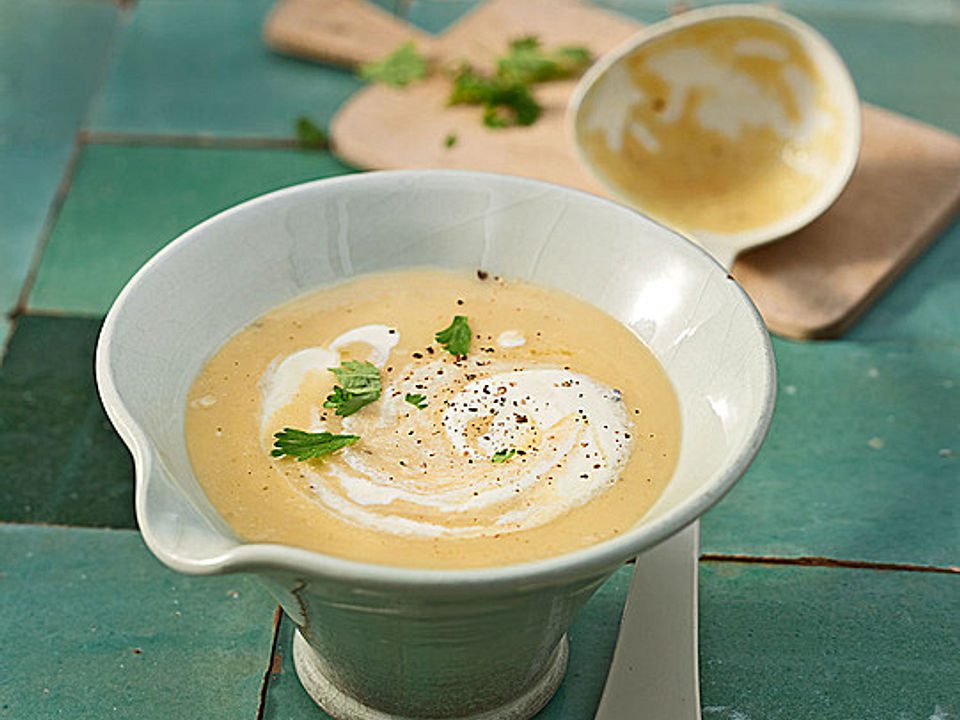 Topinambur - Curry - Suppe von Schlipskoch| Chefkoch