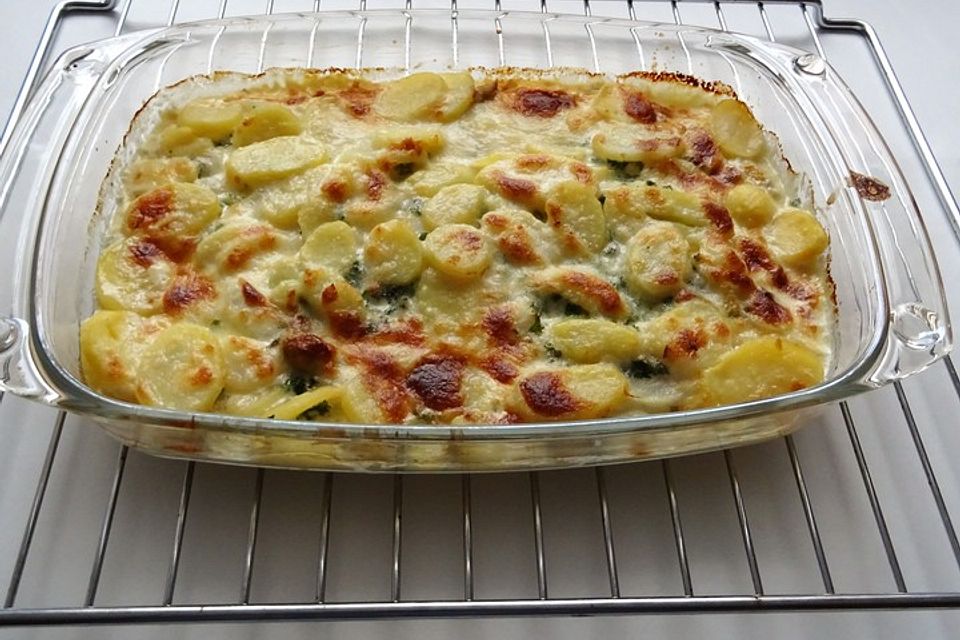 Kartoffel - Spargelgratin