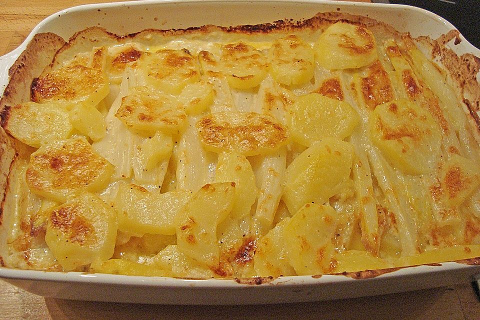 Kartoffel - Spargelgratin