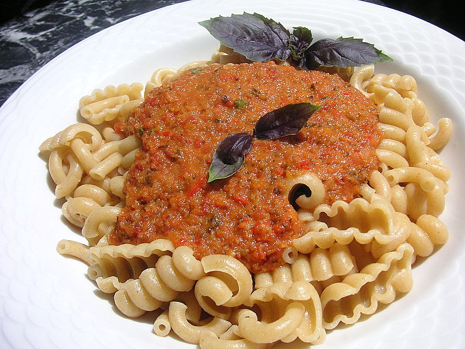 Italienische Tomatensauce mit Gemüse von -_Ninja_-| Chefkoch