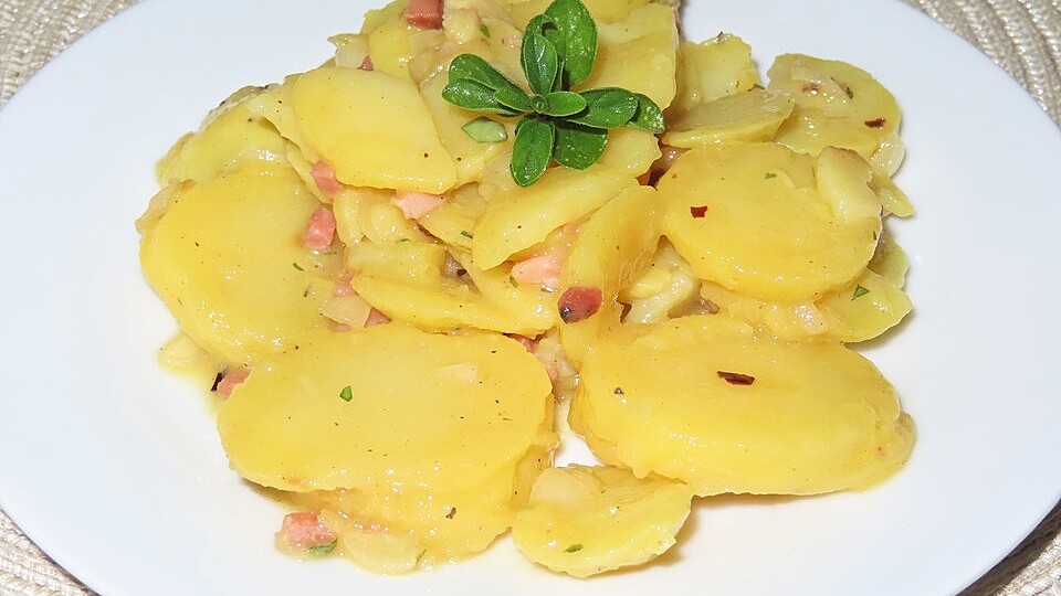 Kartoffelsalat mit Speckwürfeln von ranus| Chefkoch