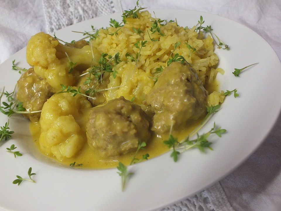 Hackbällchen in Curry von fis1045| Chefkoch