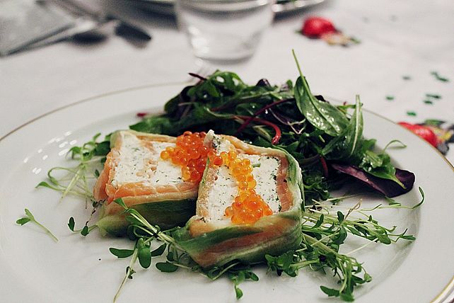 Lachsterrine mit Frischkäse| Chefkoch