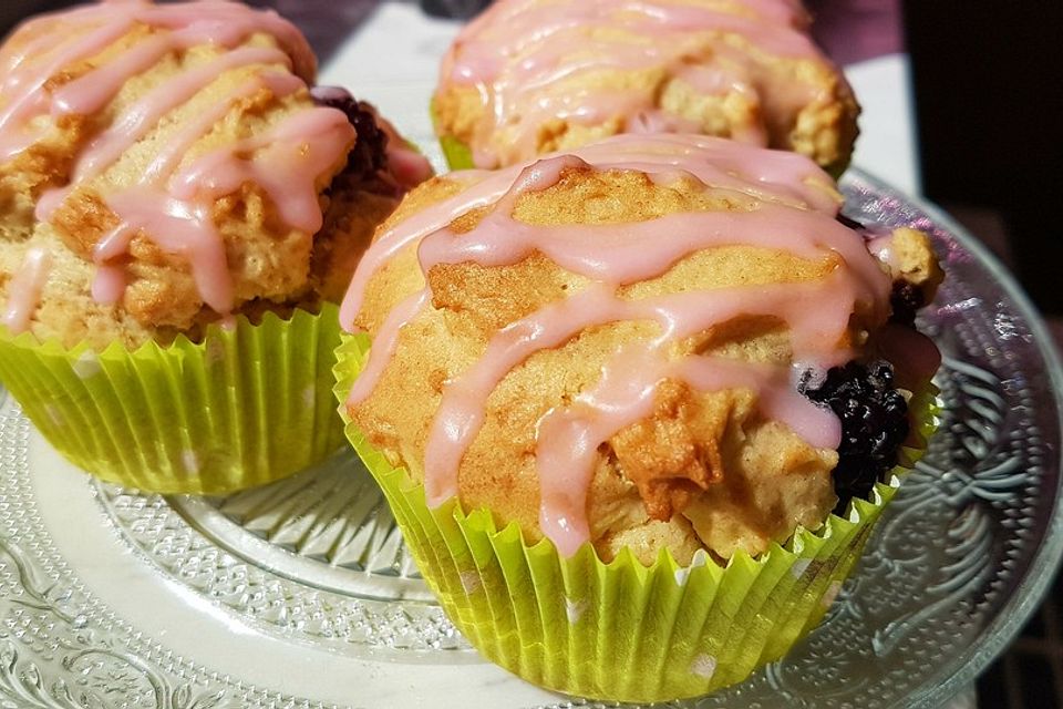 Brombeer - Muffins