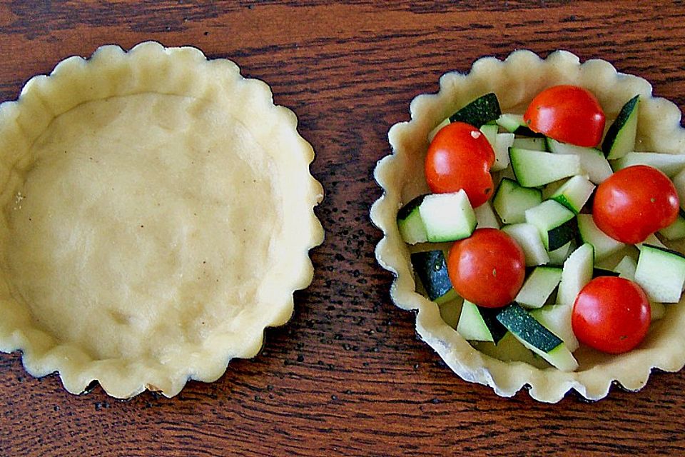 Mini - Zucchini - Quiches