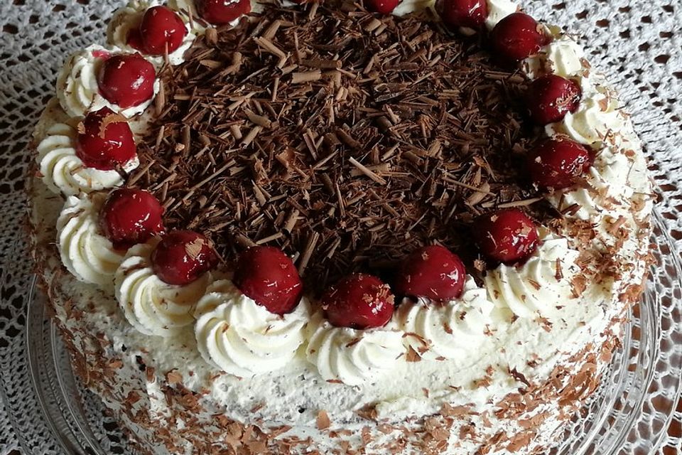 Schwarzwälder Kirschtorte - super easy