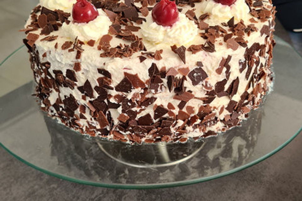 Schwarzwälder Kirschtorte - super easy