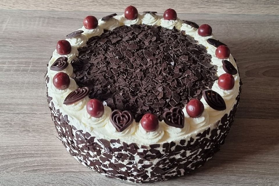 Schwarzwälder Kirschtorte - super easy