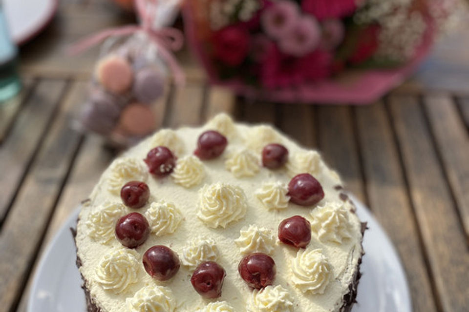 Schwarzwälder Kirschtorte - super easy