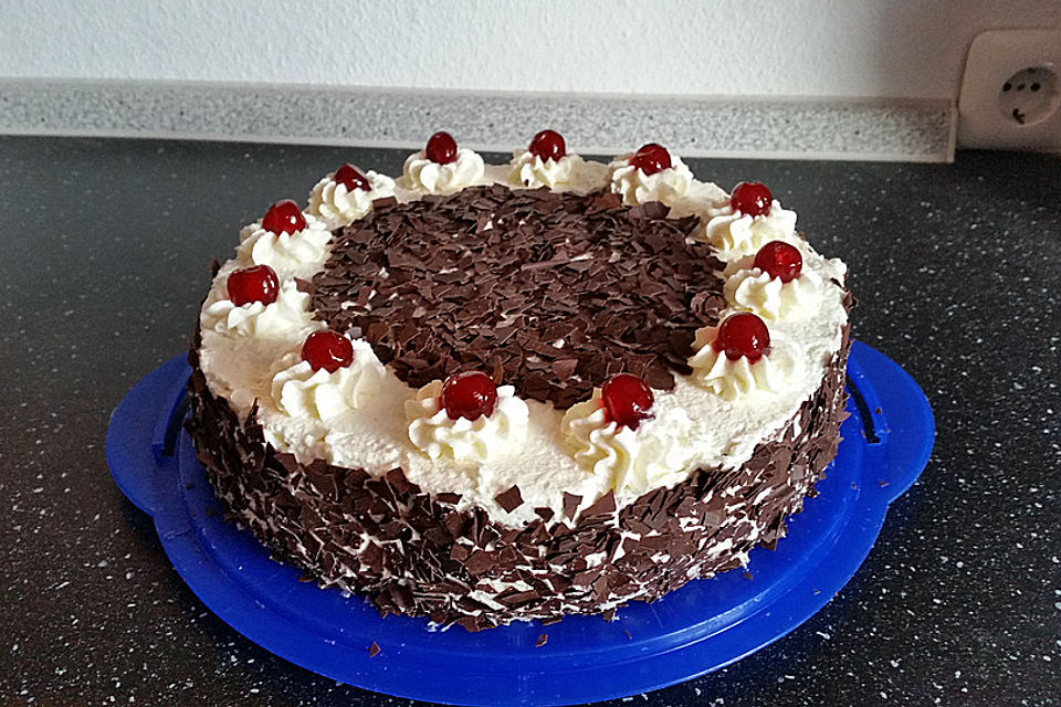 Schwarzwälder Kirschtorte - super easy