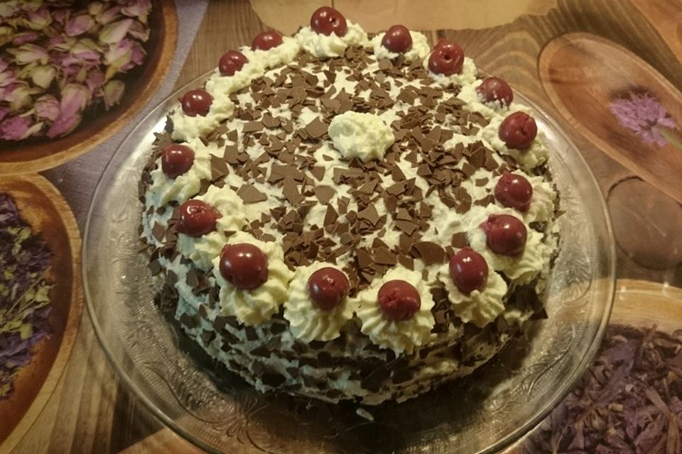 Schwarzwälder Kirschtorte - super easy