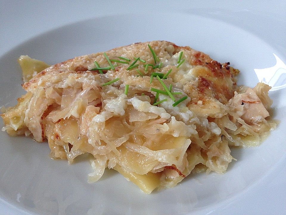 Sauerkraut-Lasagne von Heddu| Chefkoch