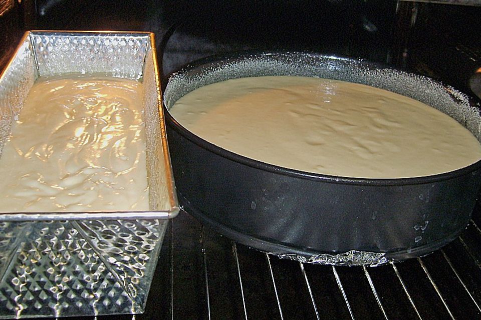 Einfacher Quarkkuchen ohne Boden