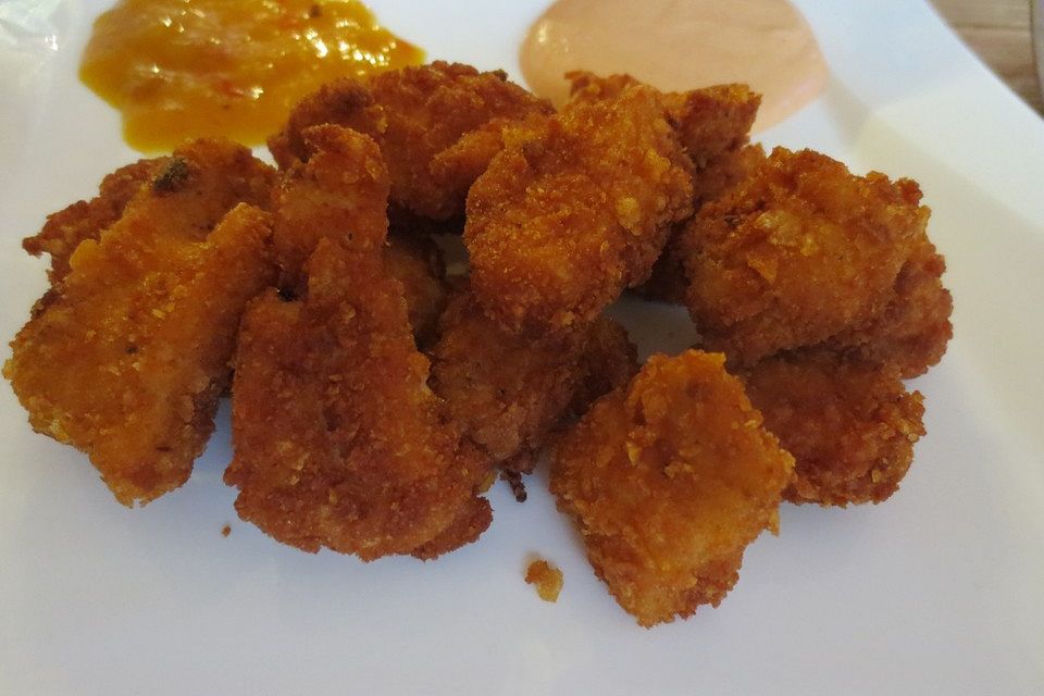 Chicken Nuggets knusprig und zart