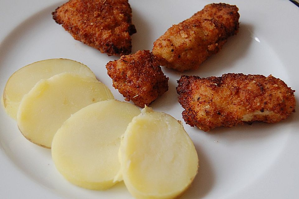 Chicken Nuggets knusprig und zart