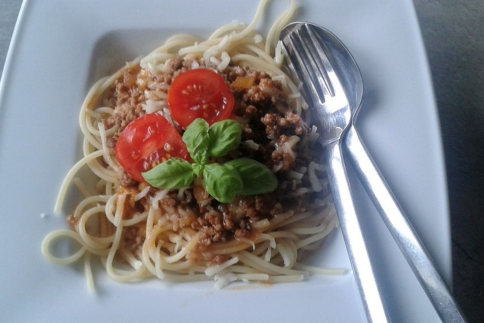 Schnelle Sauce 'Bolognese'-Art