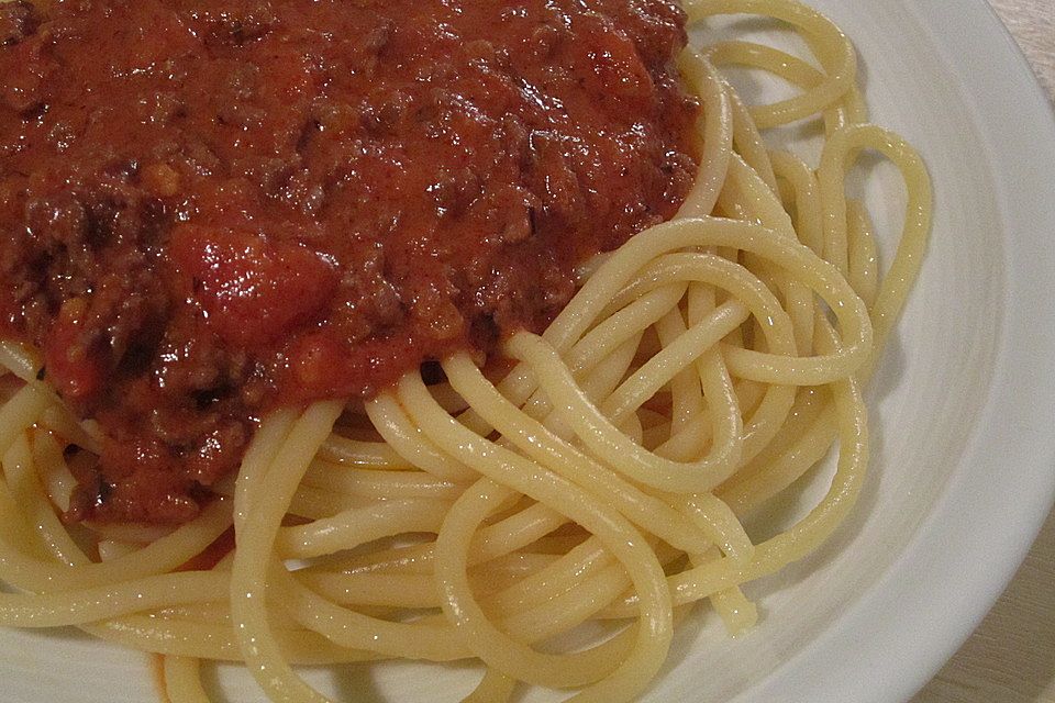 Schnelle Sauce 'Bolognese'-Art