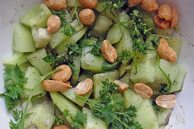 Scharfer Erdnuss - Gurken - Salat von claudi77| Chefkoch