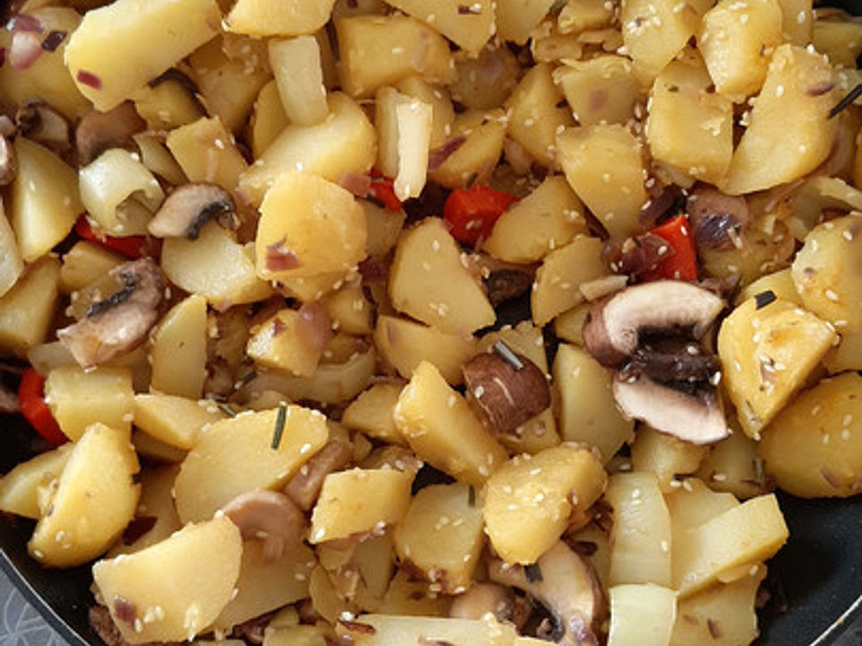 Kartoffel - Pilz - Paprika - Haschee| Chefkoch