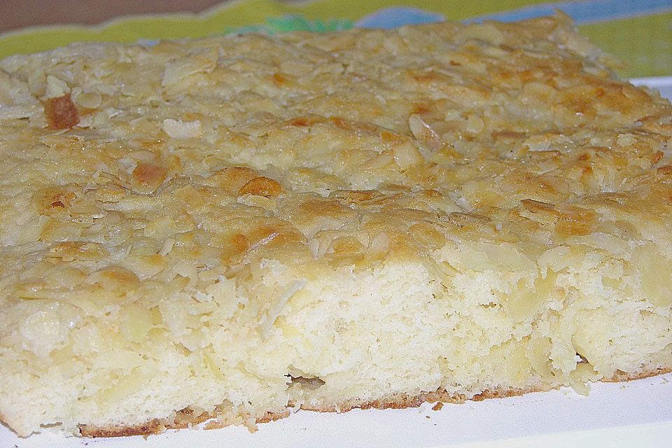 Blitschneller Mandelkuchen vom Blech