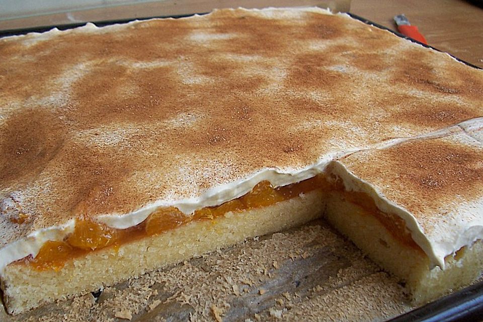 Fantakuchen mit Früchtefüllung