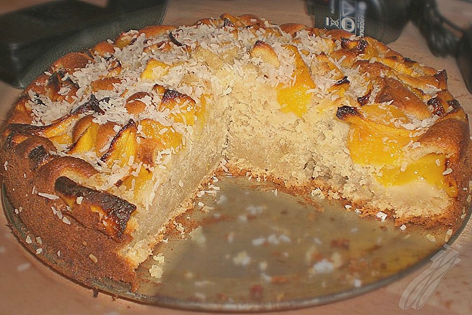 Nina's Bananen Mango Kuchen