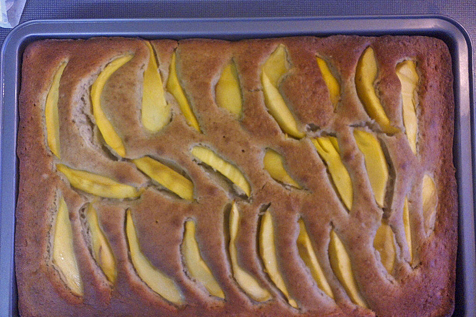 Nina's Bananen Mango Kuchen