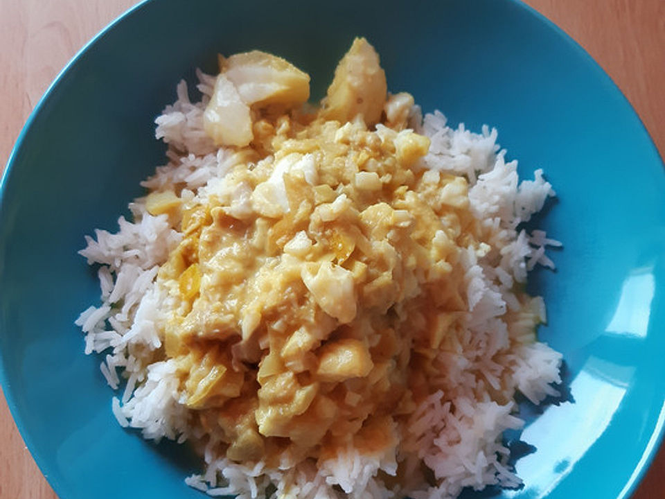 Kabeljau in Curry von Biene62| Chefkoch