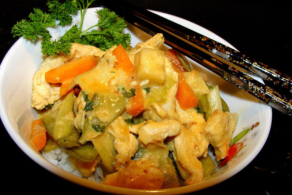 Philippinisches Chicken Curry