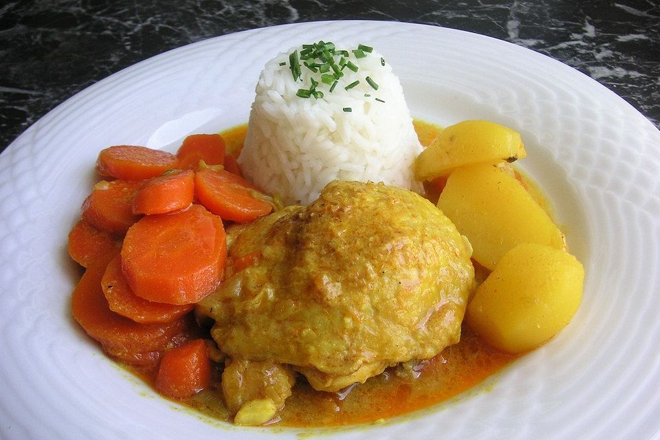 Philippinisches Chicken Curry