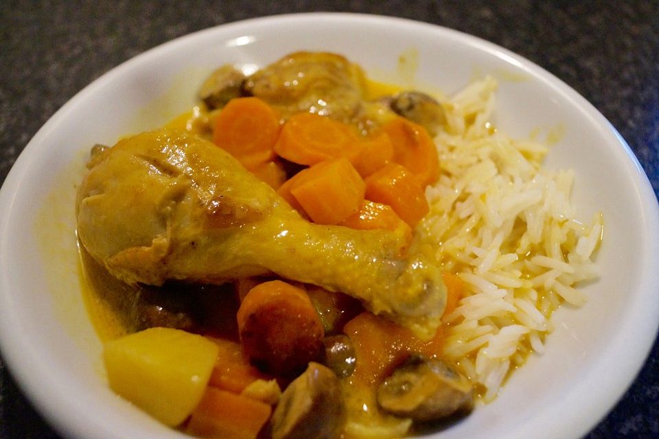 Philippinisches Chicken Curry