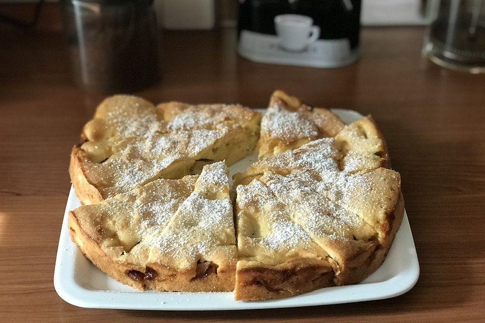 Apfelkuchen schnell und fein