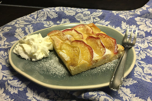 Apfelkuchen Schnell Und Fein Von Meusle| Chefkoch