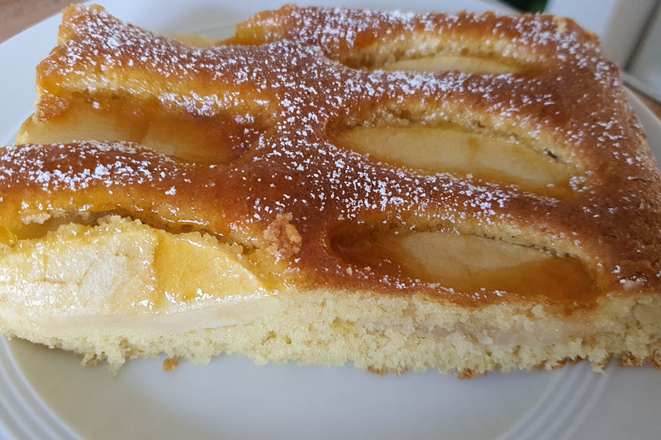 Apfelkuchen schnell und fein