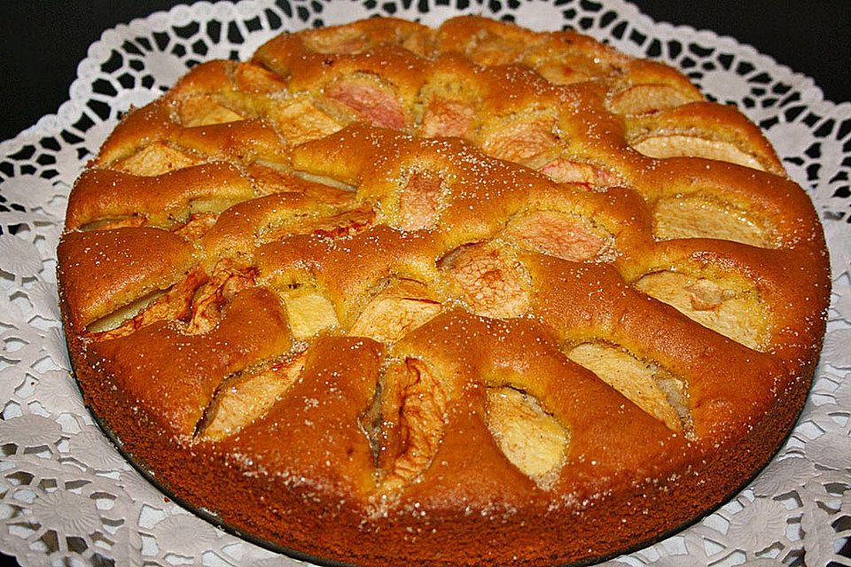 Apfelkuchen schnell und fein