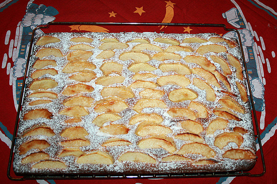 Apfelkuchen schnell und fein