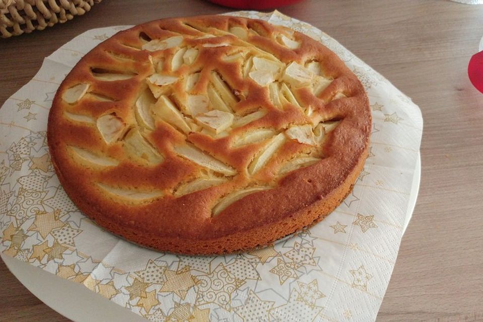 Apfelkuchen schnell und fein