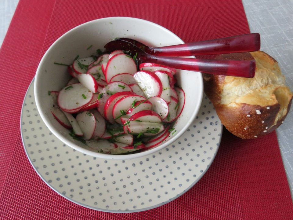 Radieschensalat mit Schnittlauch von elli_28| Chefkoch