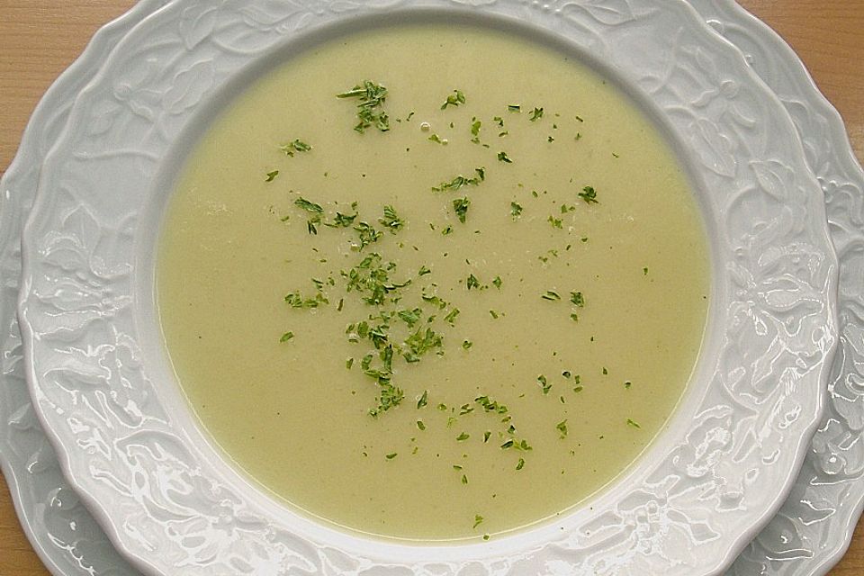 Kohlrabicremesuppe